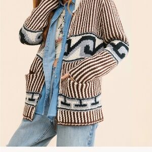 BDG Tate printed cardigan